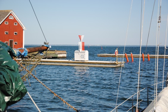 Latrintömning i hamn